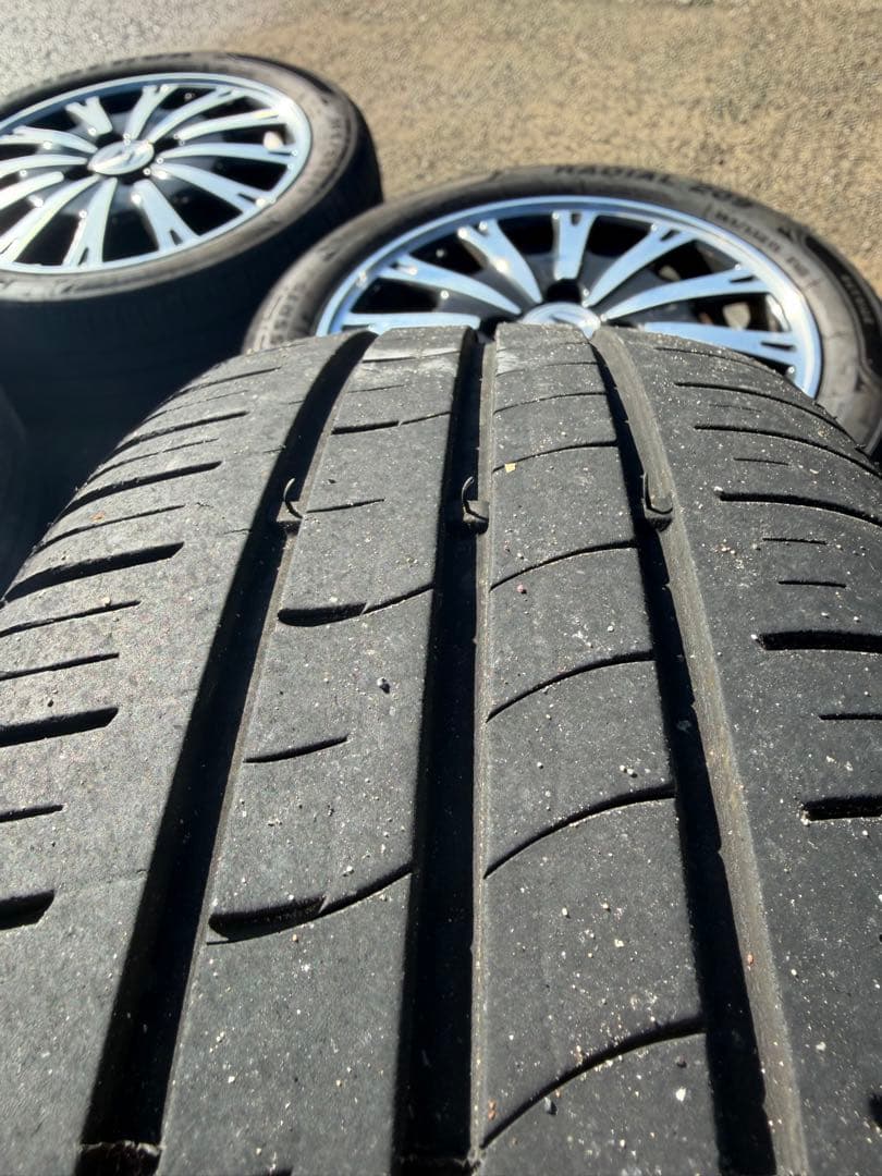 NBox 純正タイヤホイール4本セット　NWGN N/ NOne等　ミネルバ