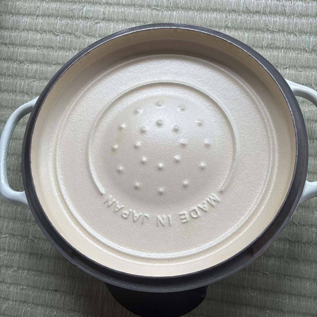 VERMICULAR ライスポットミニ RP19A ホワイト　付属品有