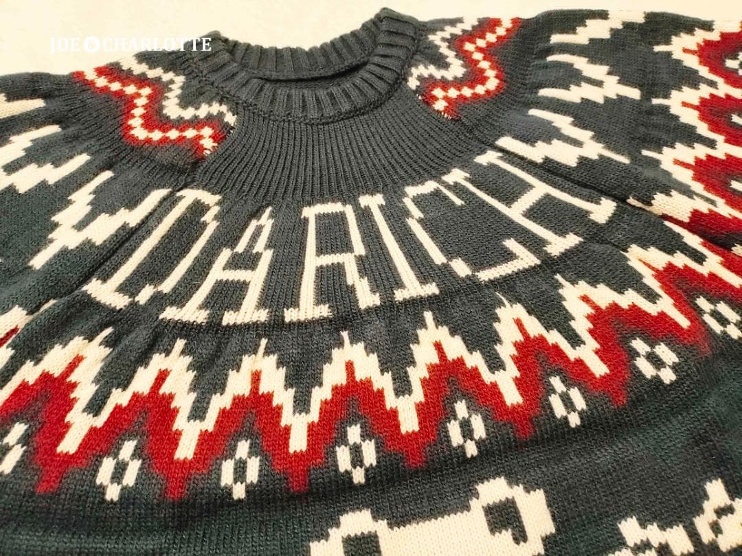 ダーリッチ darich ノルディックベアニットプルオーバー NVY ネイビー