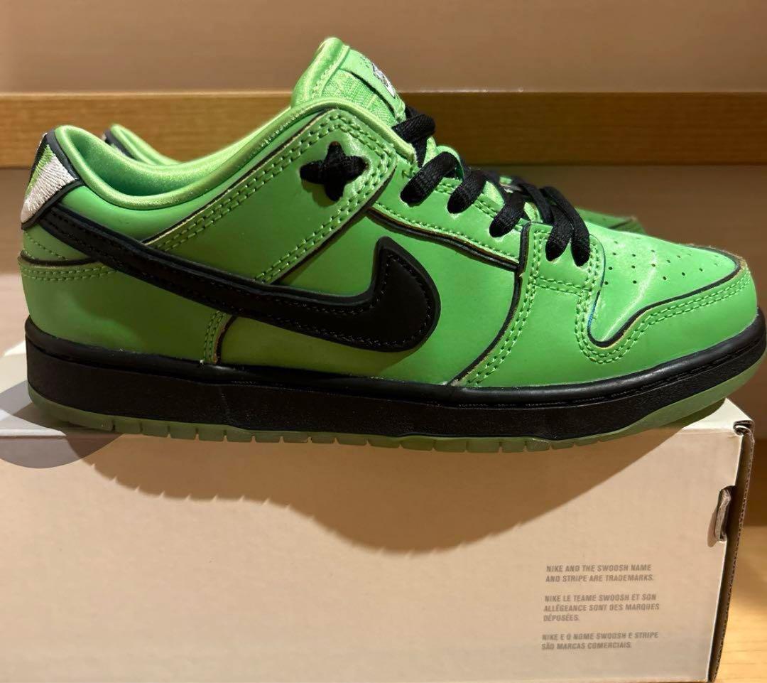 パワーパフガールズ ナイキ SB PS ダンク ロー プロ QS バターカップ