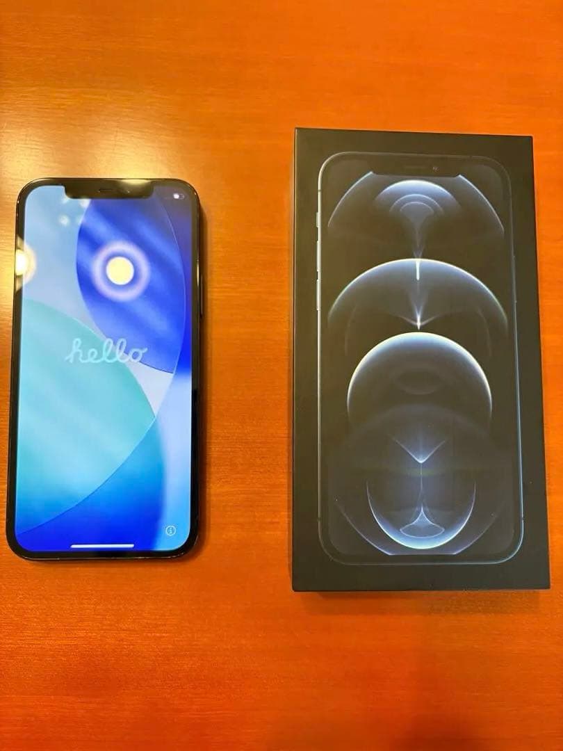 iPhone 12 Pro 本体 箱 ケーブル付きSIMロック解除済