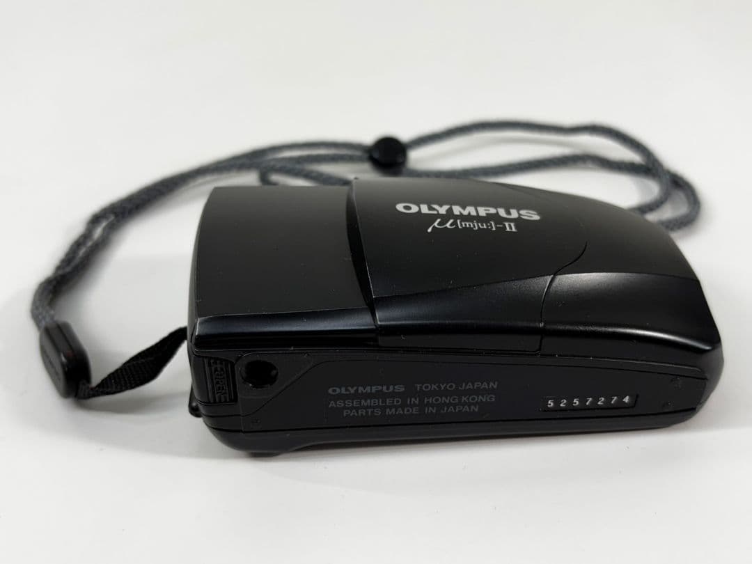 【動作確認済】美品 OLYMPUS μ[mju:]-II オリンパス リモコン付