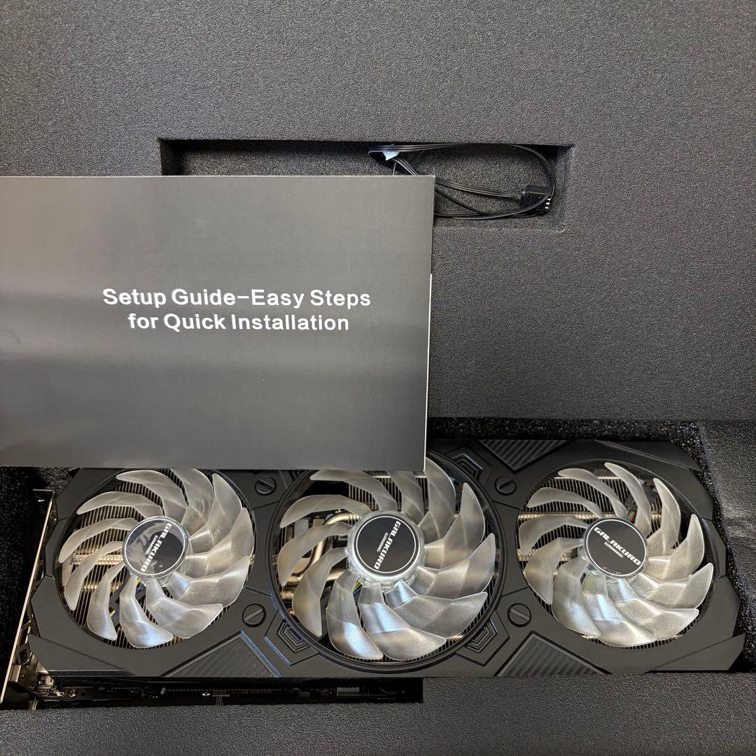 最終値下げ　RTX4070 玄人志向 GALAKURO