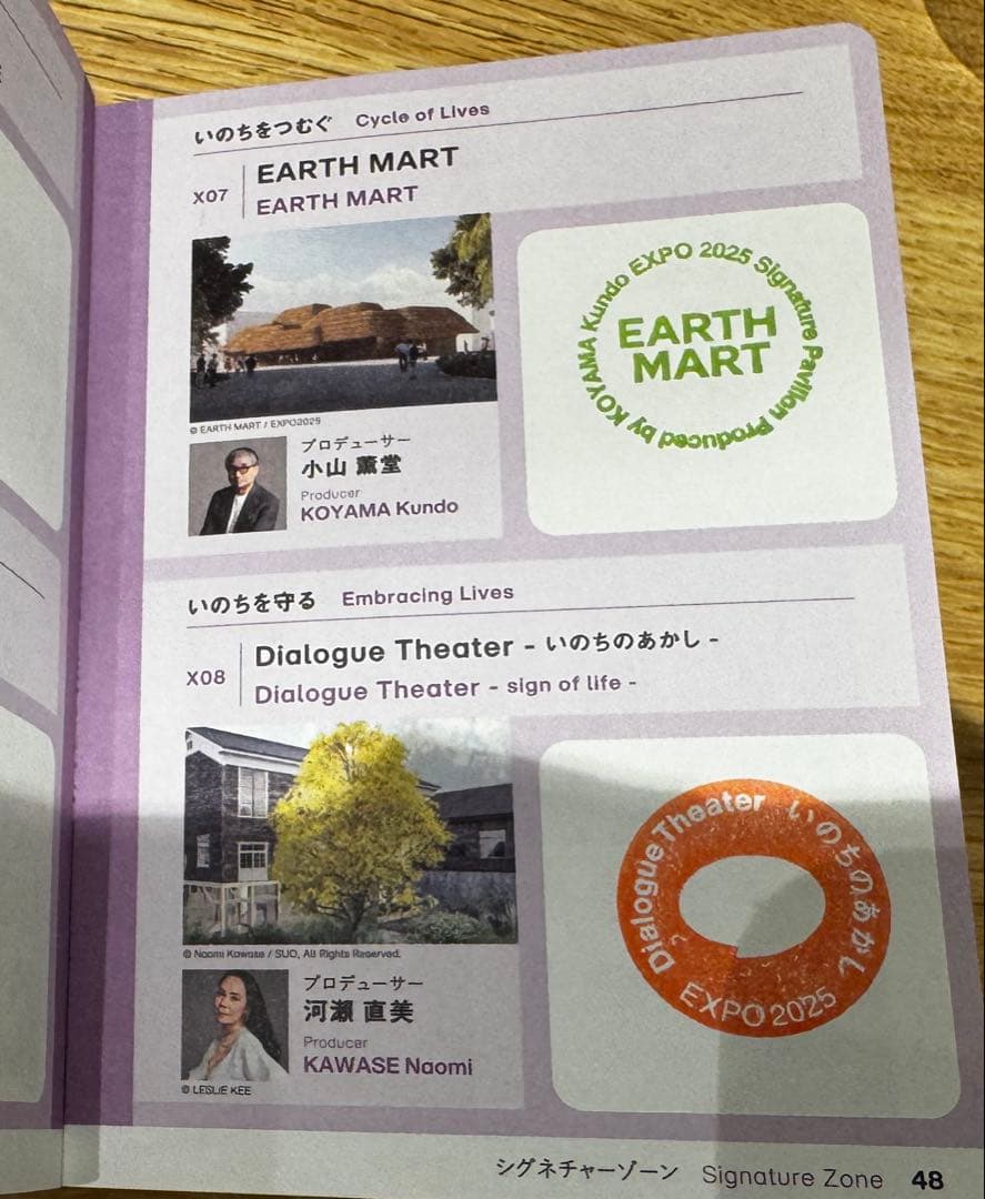 【押印120以上　コモンズコンプ】　万博　スタンプパスポート