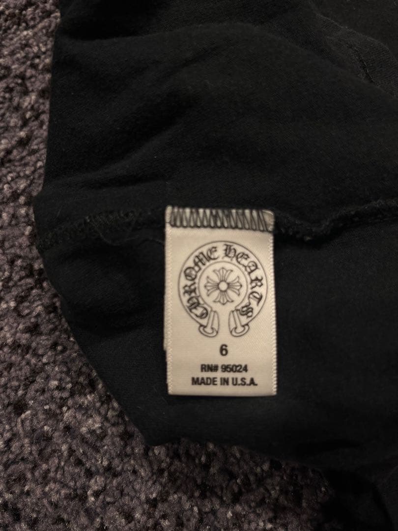 クロムハーツキッズ半袖Tシャツブラック