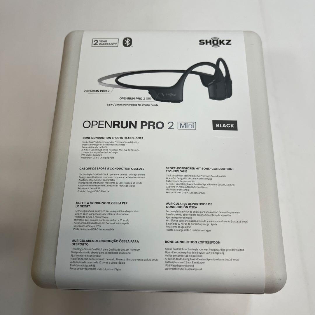 大特価・新品 ショックス Shokz OpenRun Pro 2 Mini