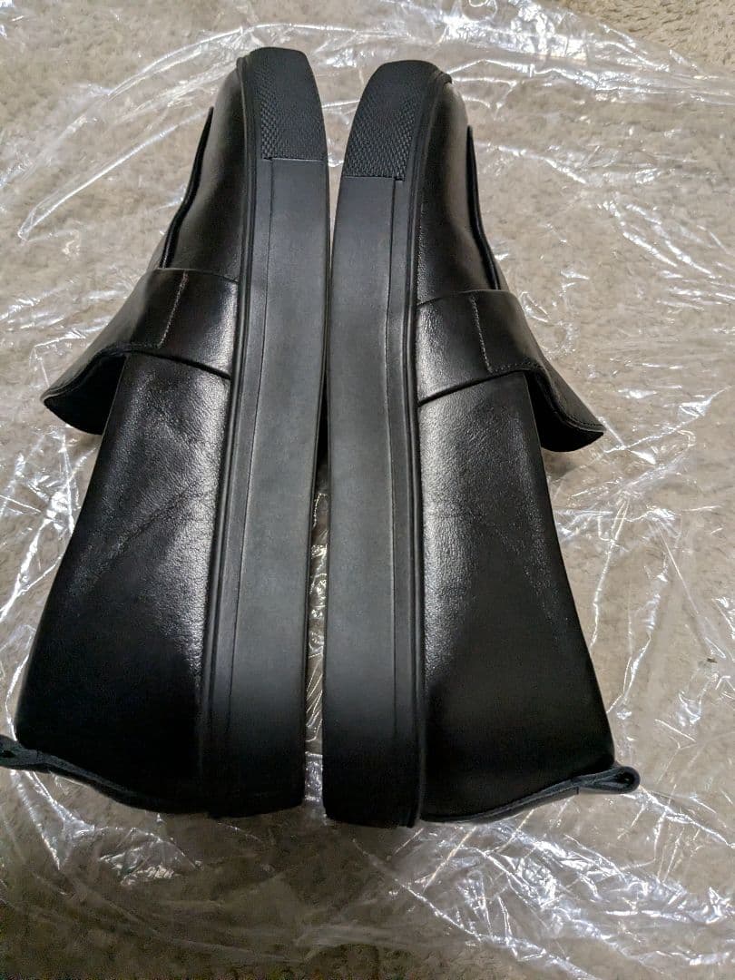 ＳＥＡＭ.SHOES ローファー　ブラック　23.5