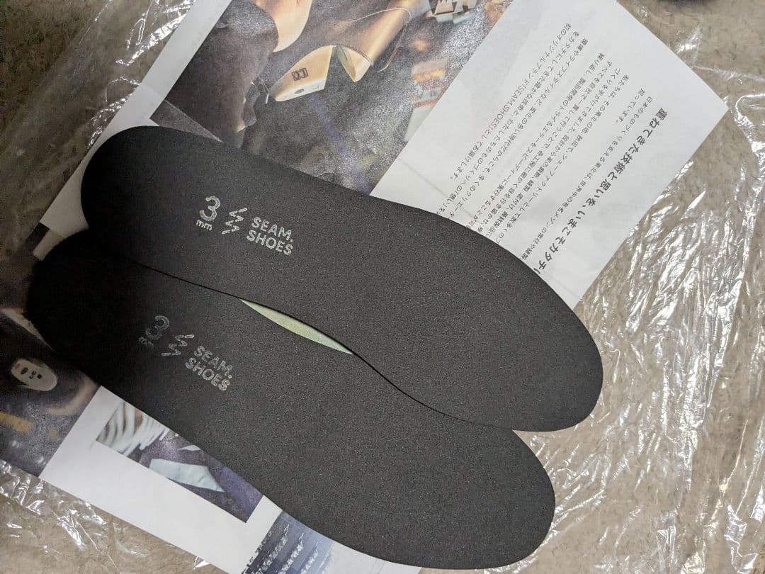 ＳＥＡＭ.SHOES ローファー　ブラック　23.5