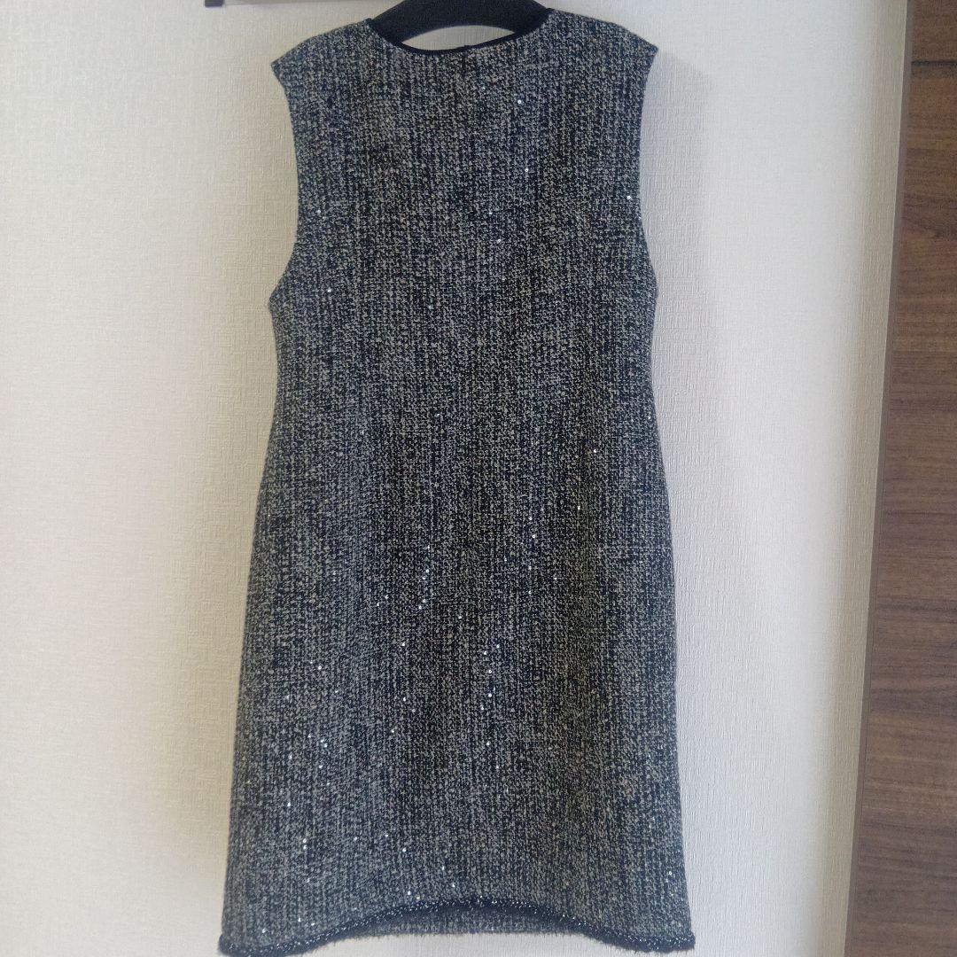 新品未使用JUSGLITTYツイードジャンスカ