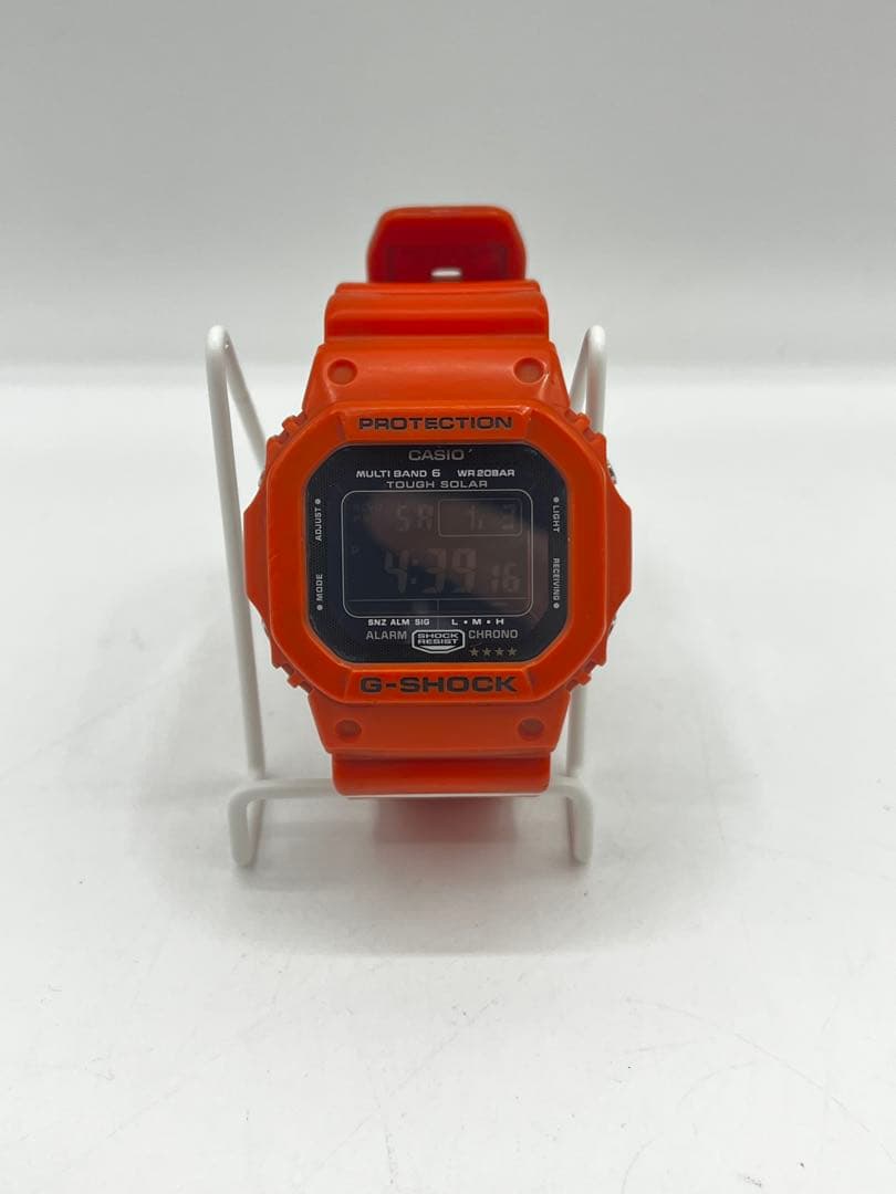 G-SHOCK 電波ソーラー オレンジ