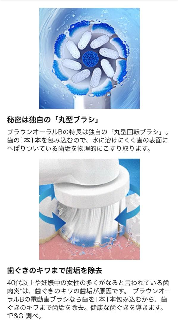 ⭐︎未使用⭐︎ ブラウン オーラルB 電動歯ブラシ ジーニアス 10000