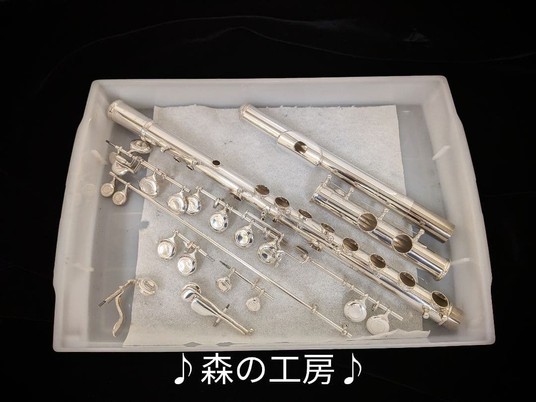 商談中【ケイティ】銀メッキ ヤマハフルートYFL211後期Eメカ