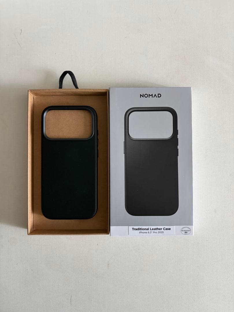 iPhoneアクセサリー NOMAD TRADITIONAL CASE iPhone 17Pro BLK