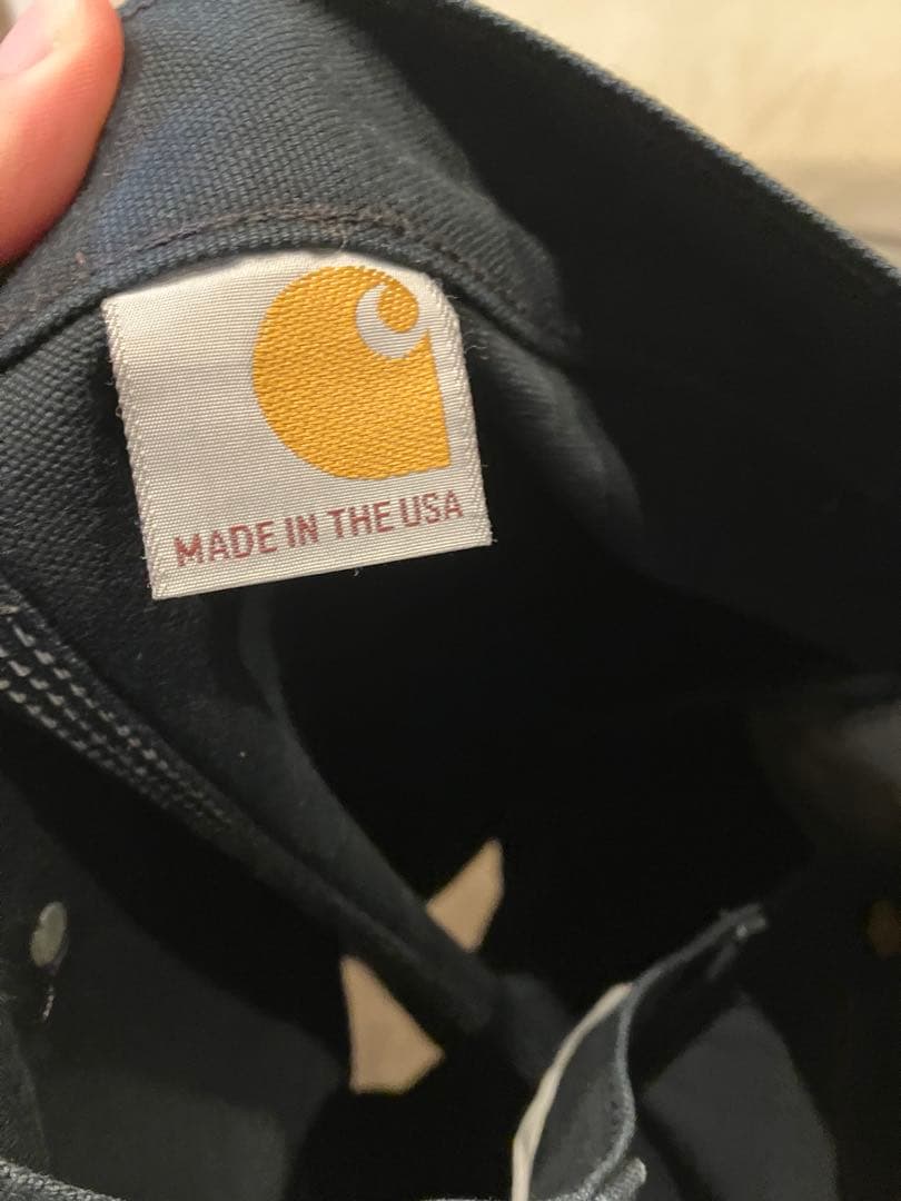 Carhartt ダブルニー 黒 w30L30