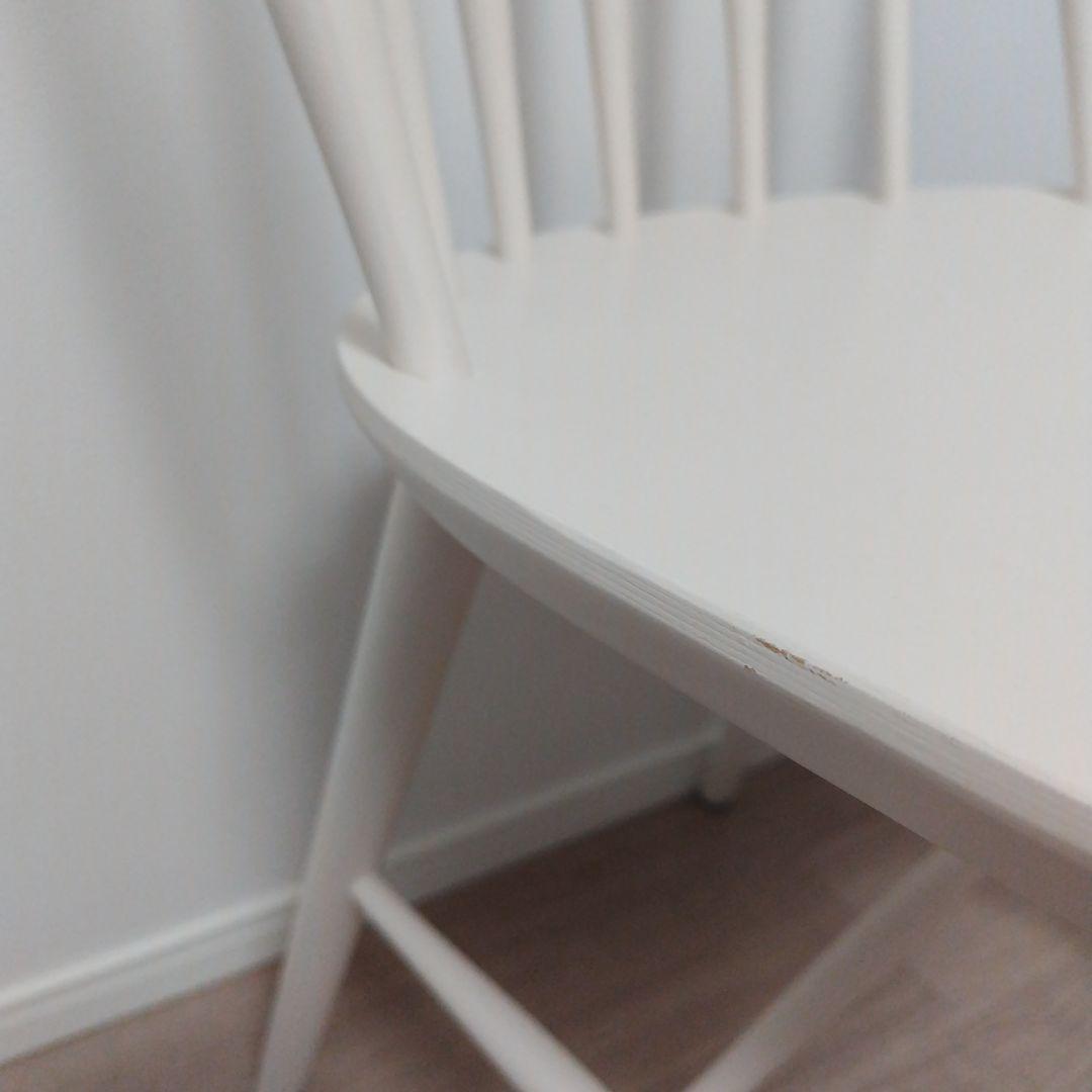 アクタス　ダイニングチェア　ELIZA2　ホワイト