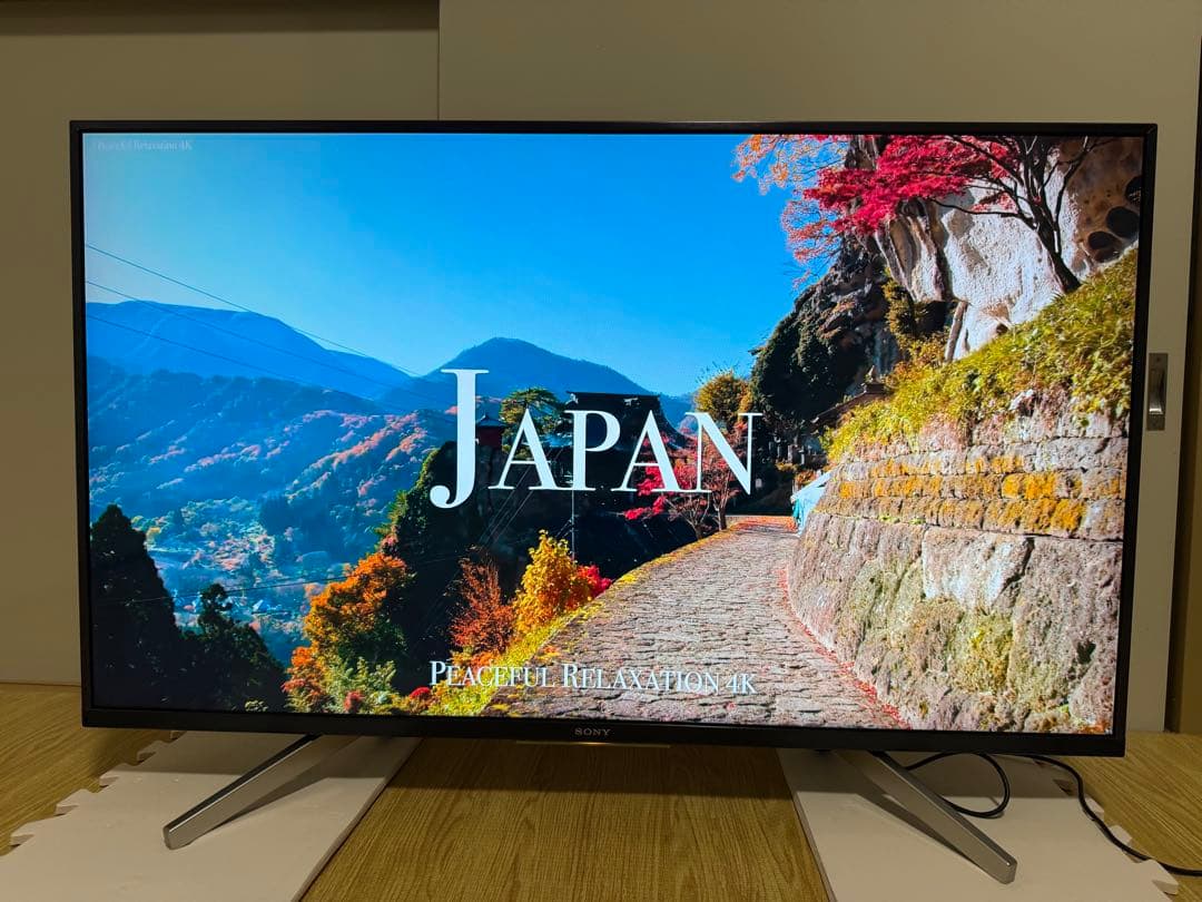 ソニー　KJ-43X8000G 43型2019年製⭕️地上 BS/CS動画可テレビ