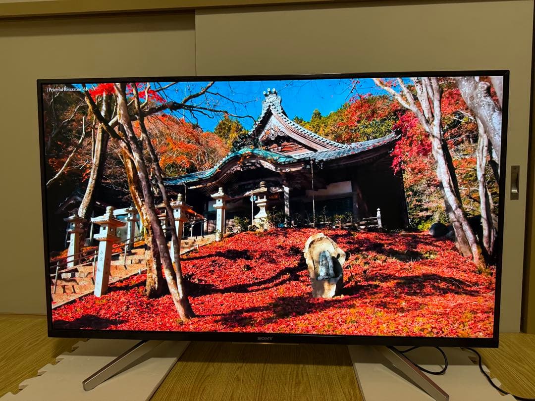ソニー　KJ-43X8000G 43型2019年製⭕️地上 BS/CS動画可テレビ