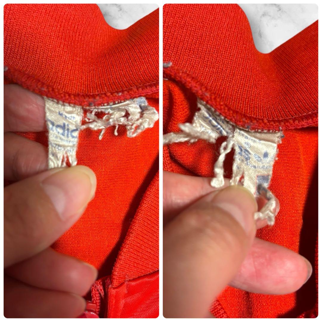 P*i様 レア adidas アディダスATP 70s ジャージ 赤・青トラック