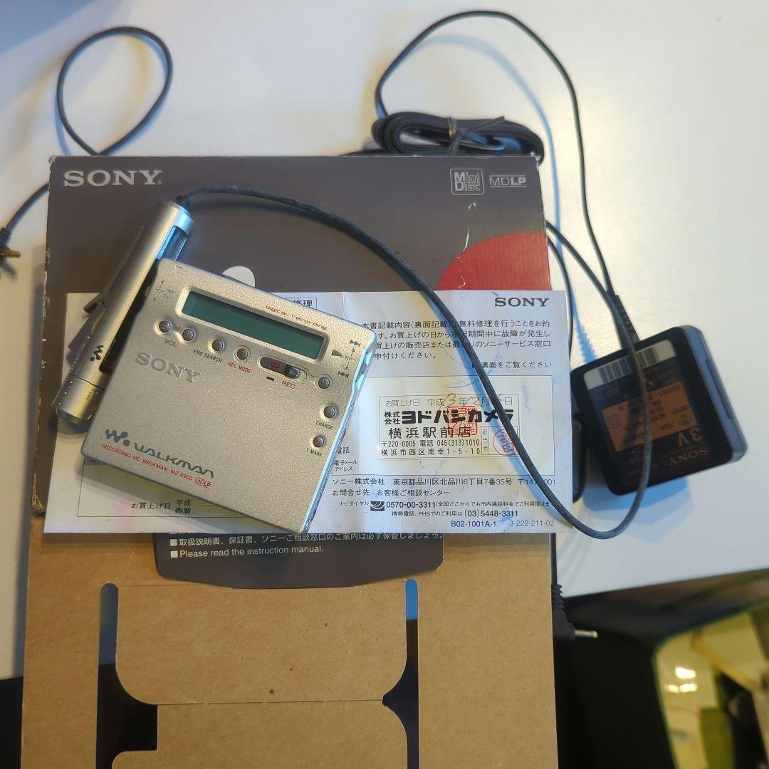 T*e様 SONY MZ-R900 ポータブルMDプレーヤー　ディスク75枚クリ