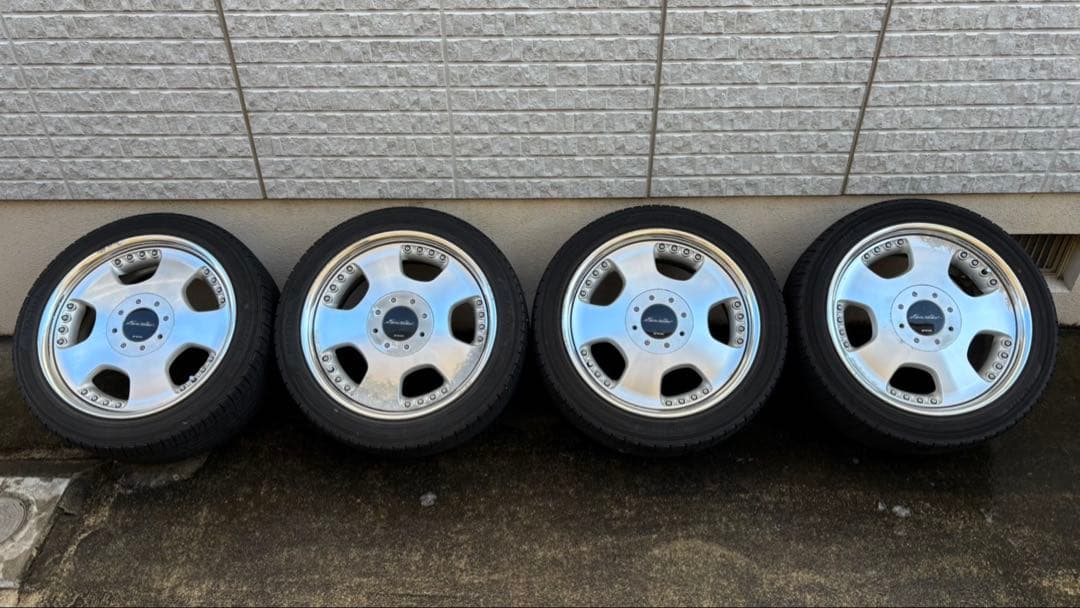 ② work ユーロライン ディッシュ 17インチ ホイール 4本セット2本目