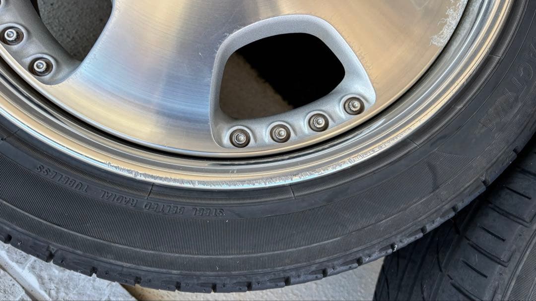 ② work ユーロライン ディッシュ 17インチ ホイール 4本セット2本目