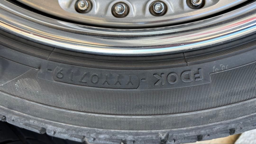 ② work ユーロライン ディッシュ 17インチ ホイール 4本セット2本目