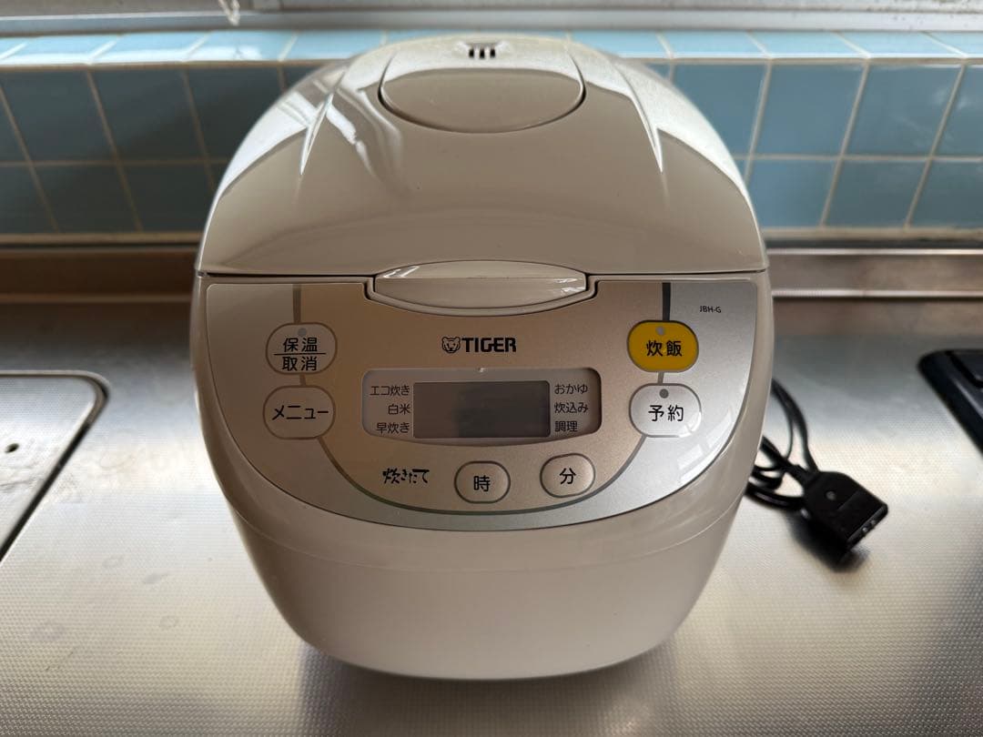 【O-1940】TIGER タイガー マイコン炊飯器 JBH-G180
