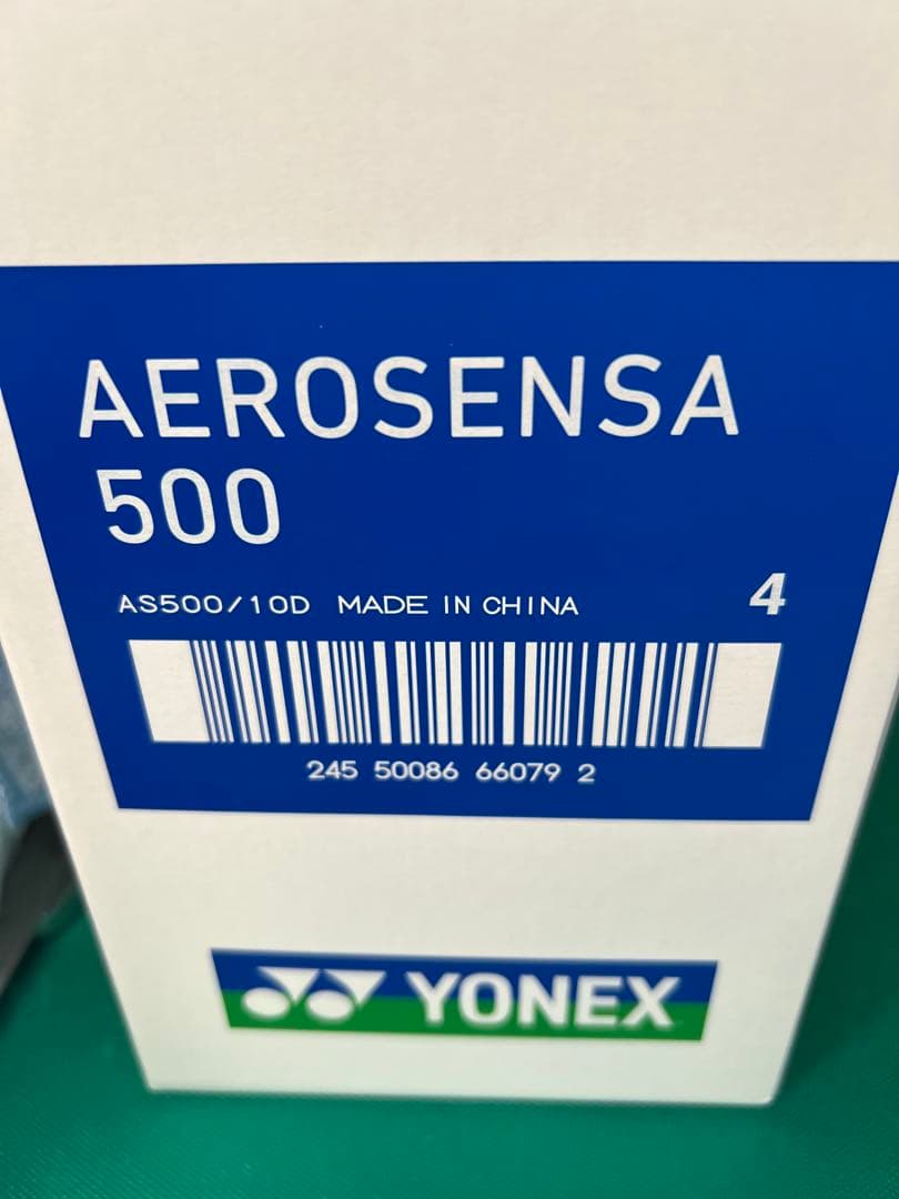 【4番】YONEX エアロセンサ　500 シャトル 10本入り