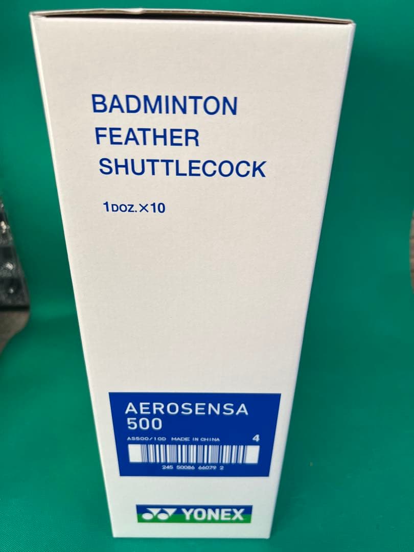 【4番】YONEX エアロセンサ　500 シャトル 10本入り