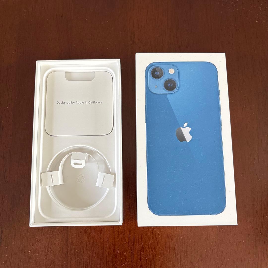 Apple iPhone 13 青 本体