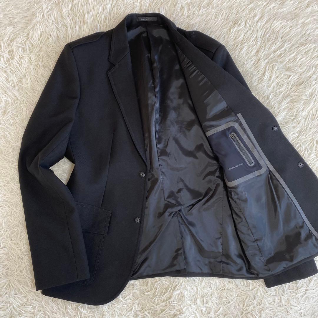 極美品/現行✨エンポリオアルマーニ　テーラードジャケット　シームレスポケット　L