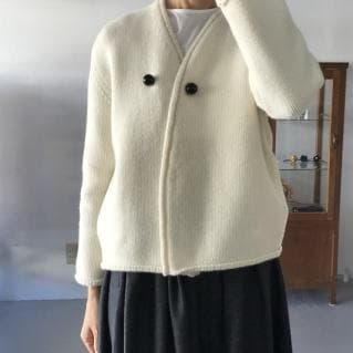 3.5万　dantan degas ダンタン　ニットカーディガン　ドガ ダンタン