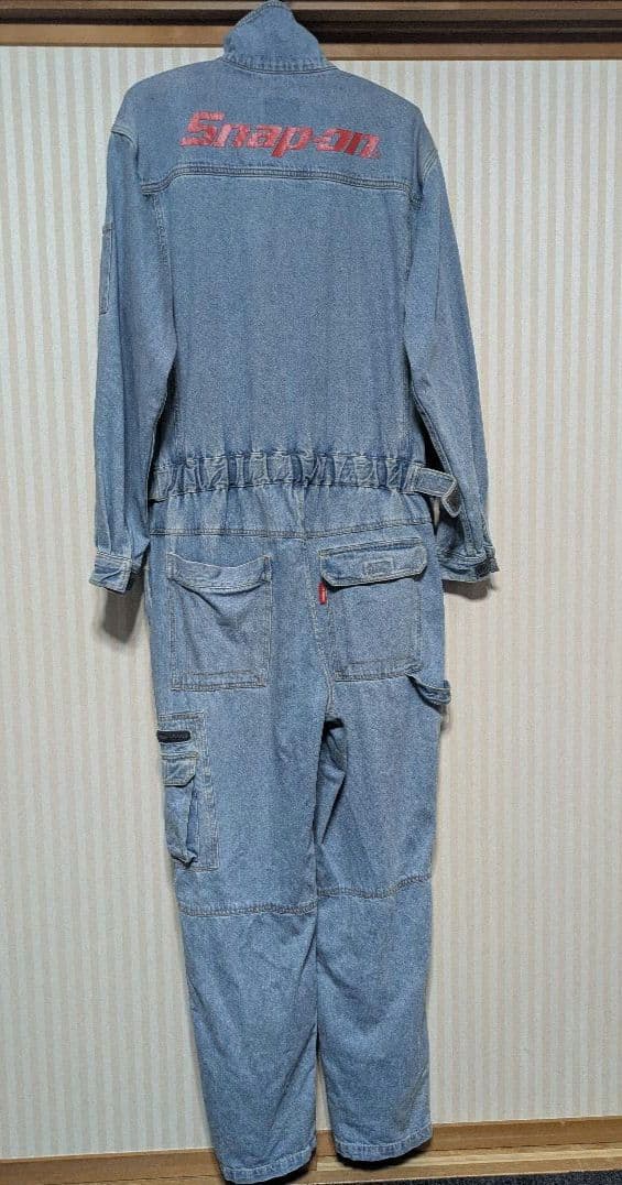 希少Snap-on デニムオーバーオール