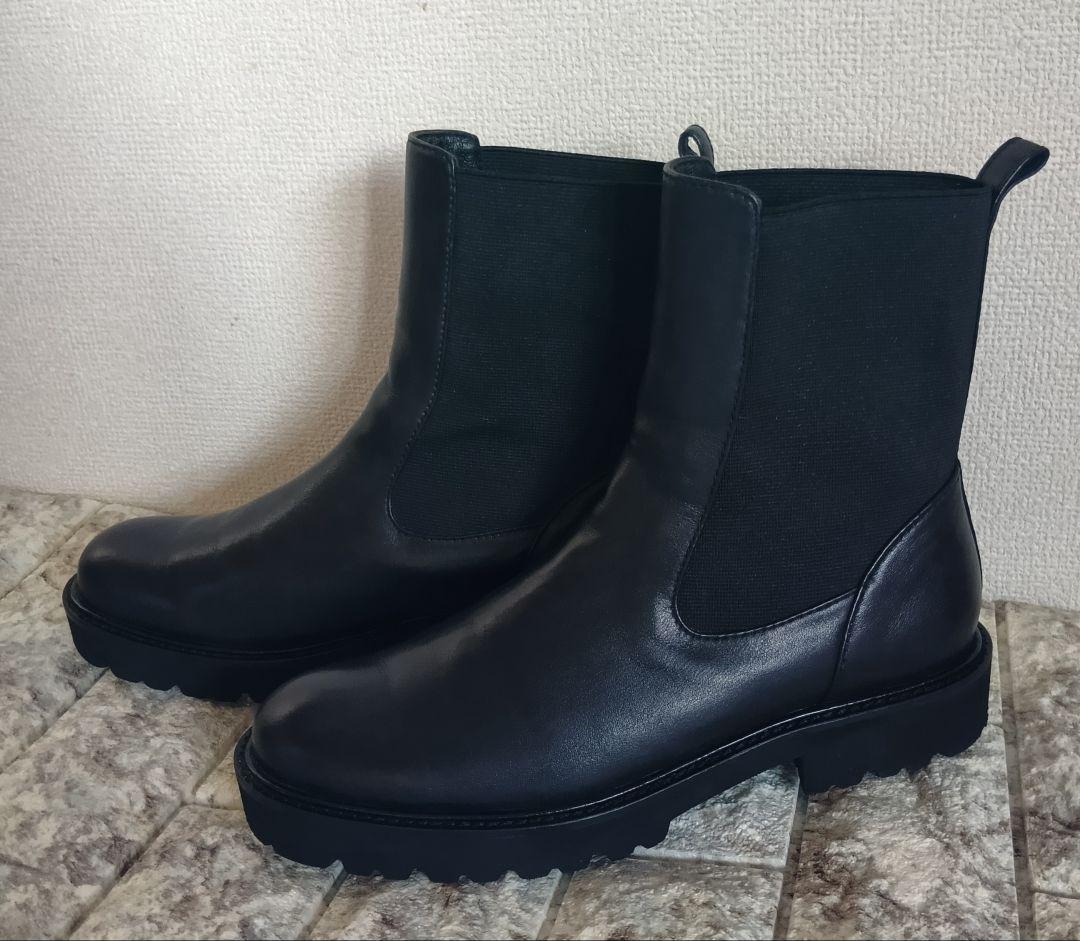 Odette e Odile サイドゴアブーツ チェルシーブーツ 25