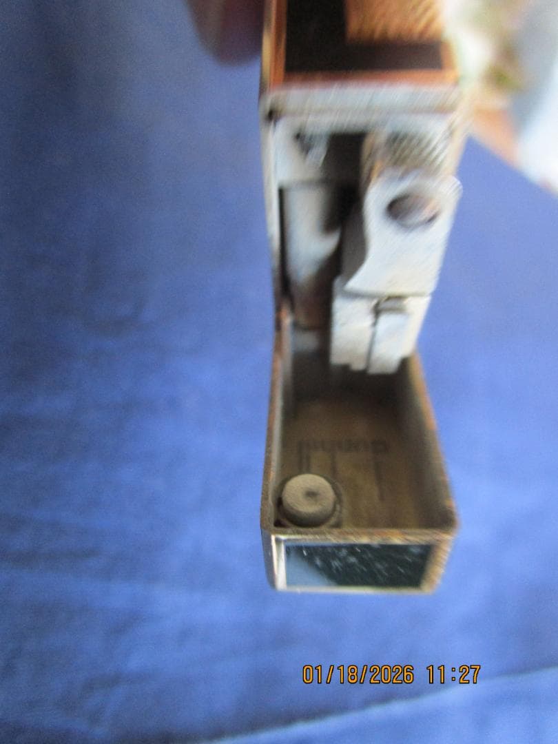 ダンヒル　ガスライター　箱・説明書あり　発火未確認　程度は良さそうです。