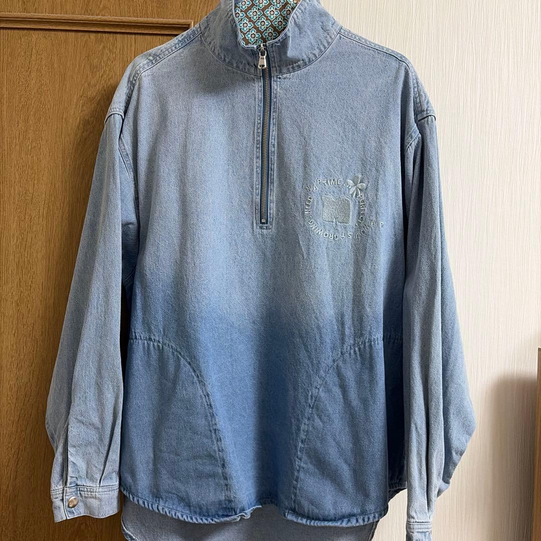 Nissy naptimeデニムプルオーバージャケット