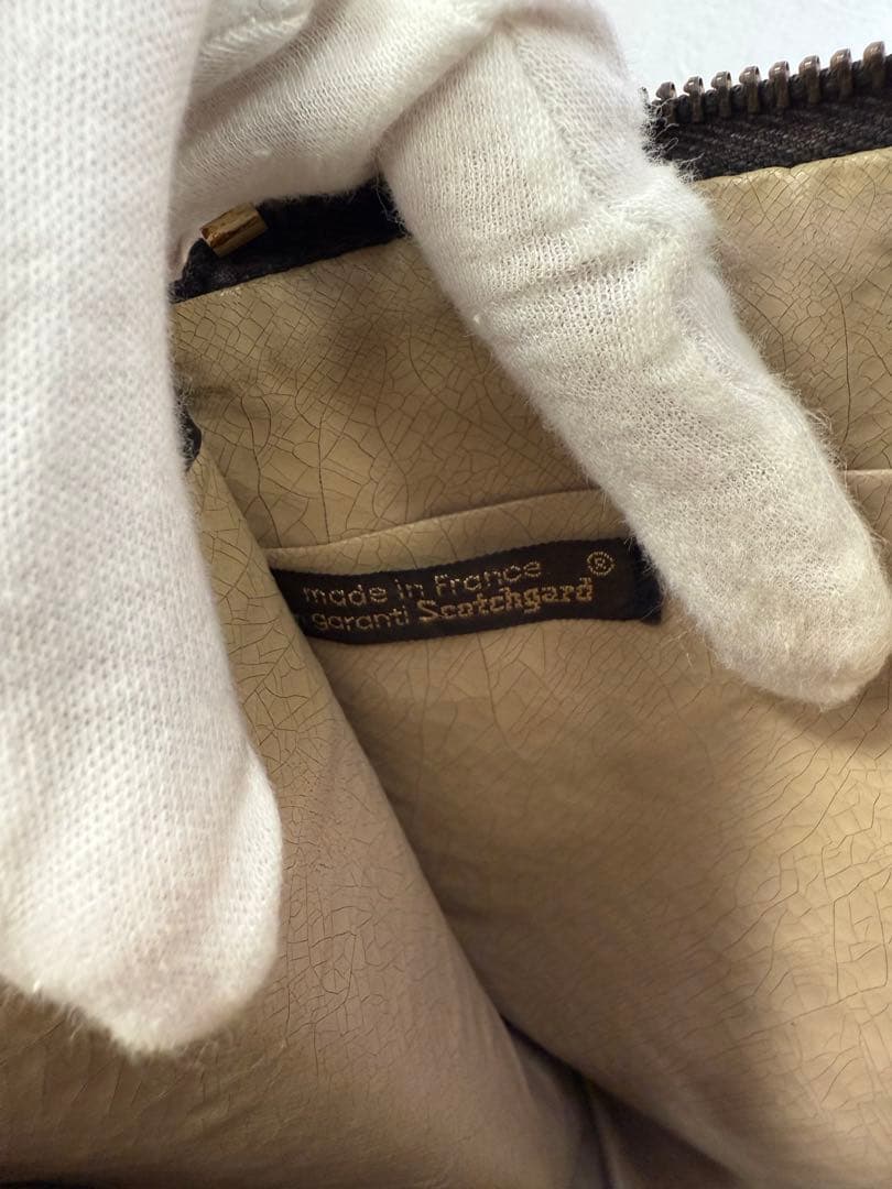 Dior クラッチバッグ ベージュ/ブラック ヴィンテージ