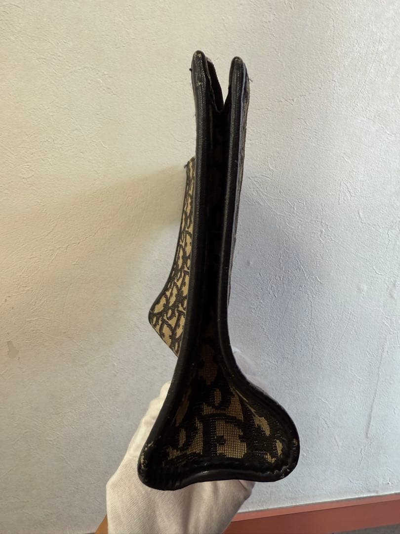 Dior クラッチバッグ ベージュ/ブラック ヴィンテージ