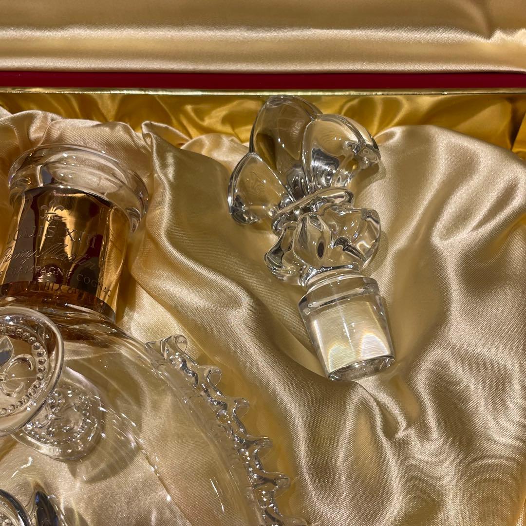 ③ Baccarat レミーマルタン ルイ13世 置物　空瓶 バカラ　箱入り