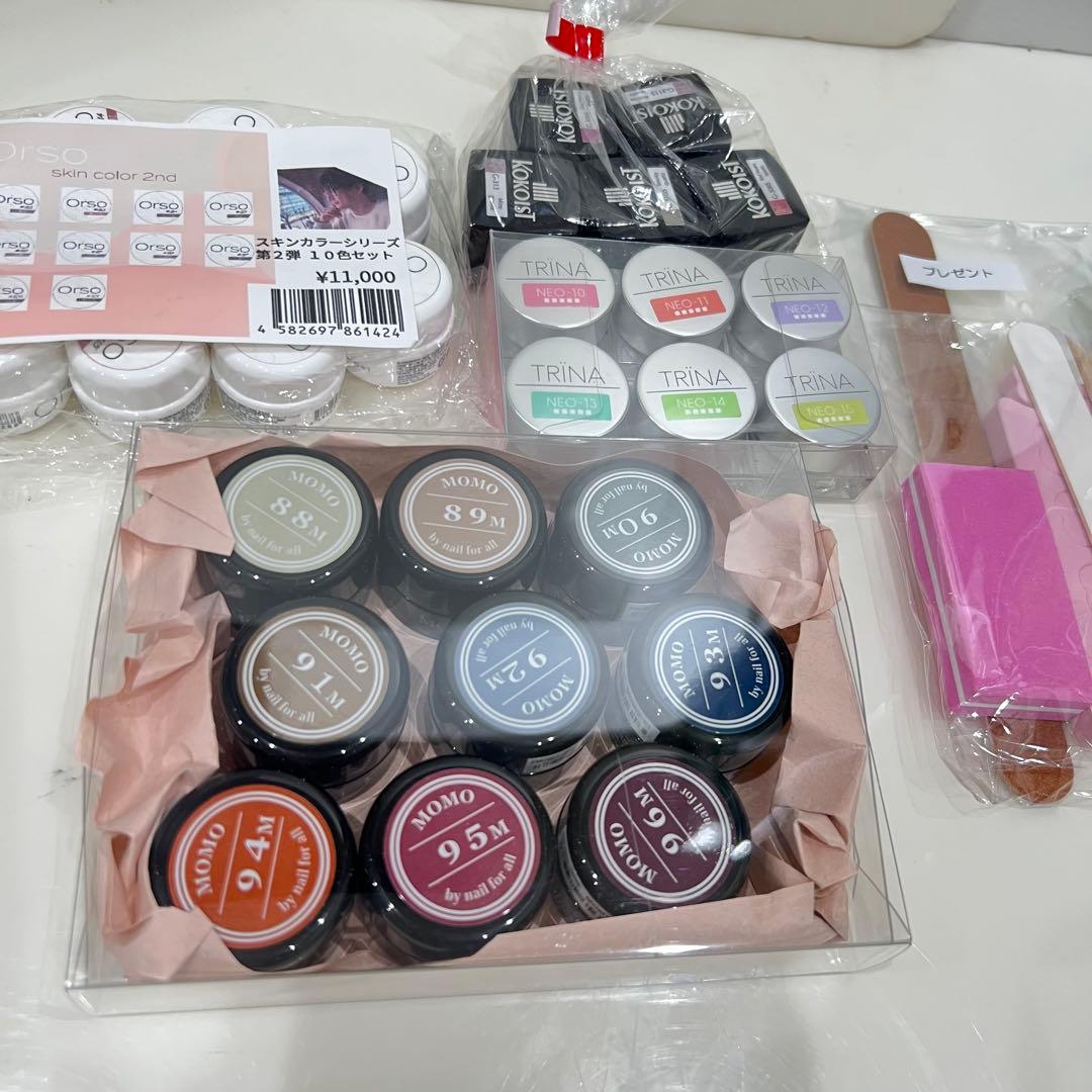MOMO カラージェル　ココイスト　TRINA Orsoスキンカラーセット