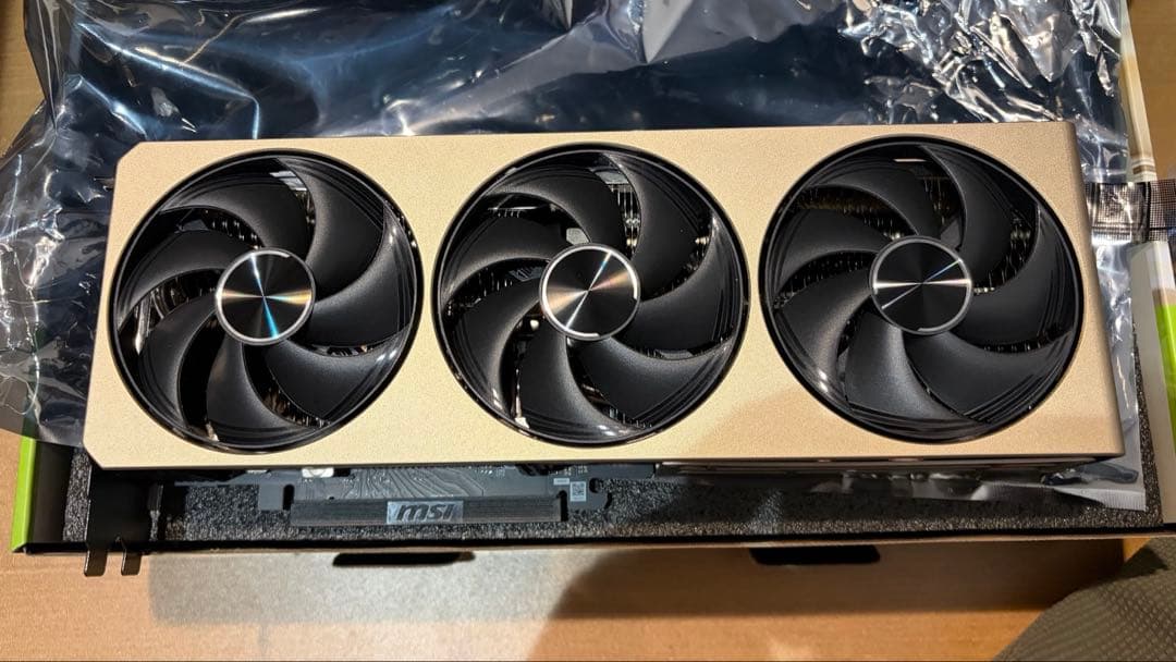 保証期間内 MSI GeForce RTX 5070 Ti 16GB