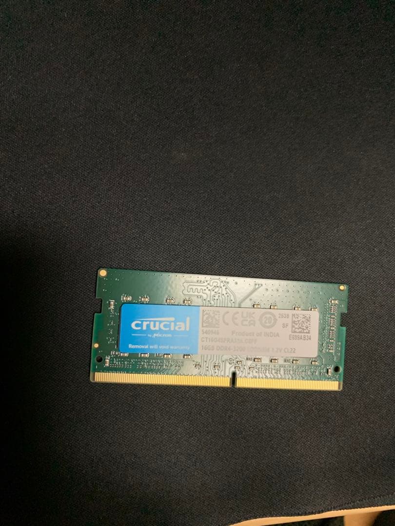 crucial DDR4 16G メモリ