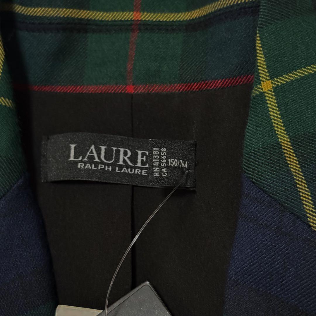 LAUREN RALPH LAUREN チェック テーラードジャケット