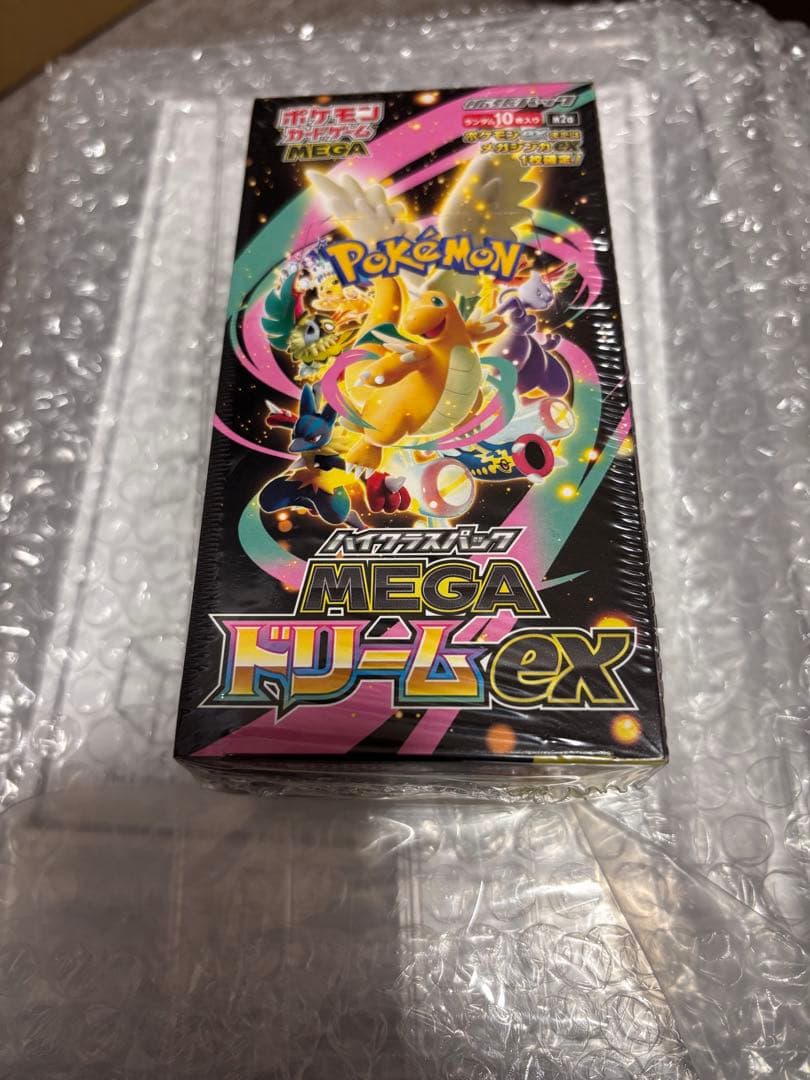 ポケモンカード MEGAドリームEX 1BOXシュリンク付き