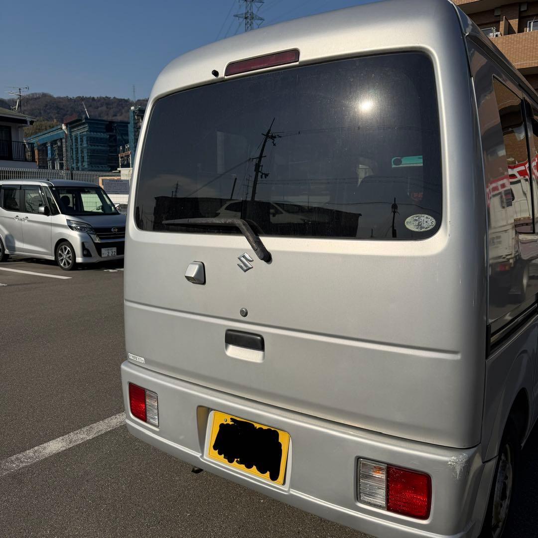スズキ　エブリイバン　車検付　64v 軽バン　17万キロ　H18 実動車　軽