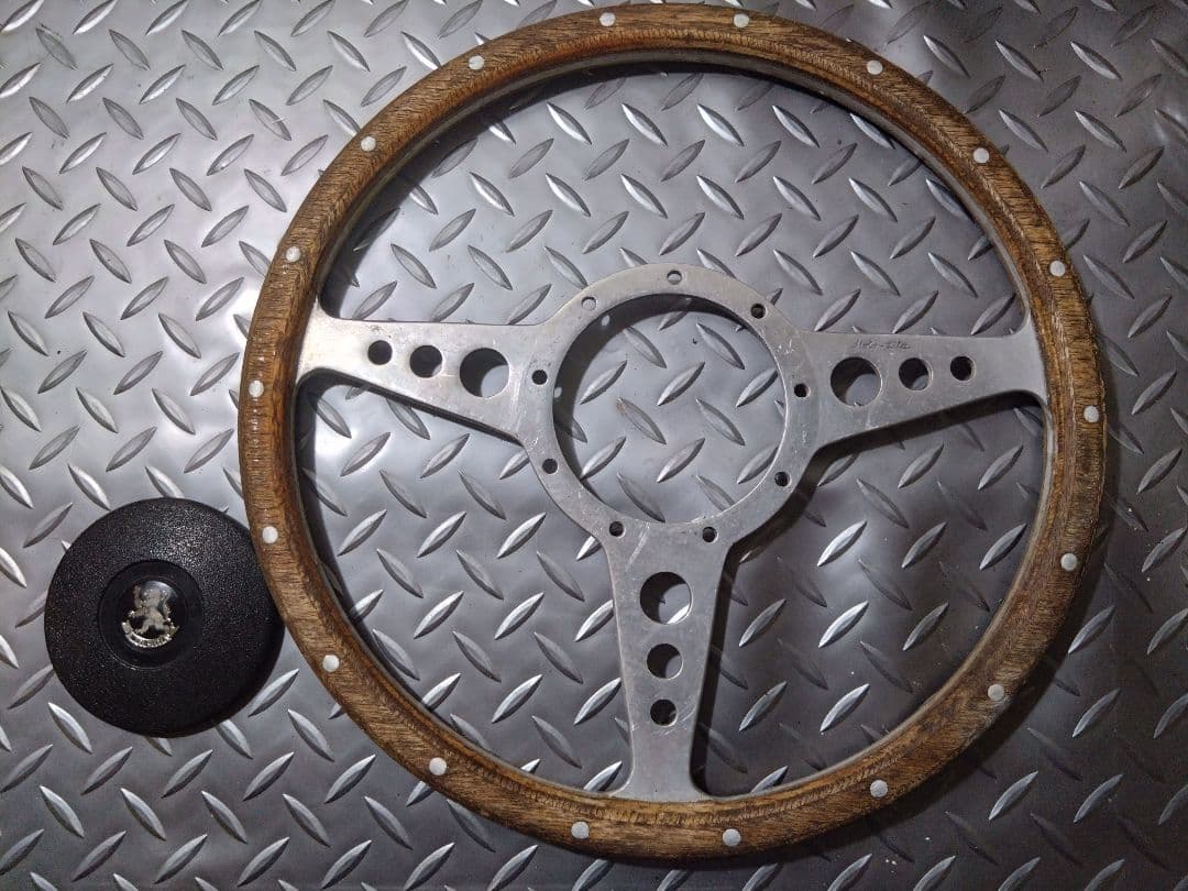 【送料込】モトリタ　MOTO-LITA 英国　ステアリング　330mm