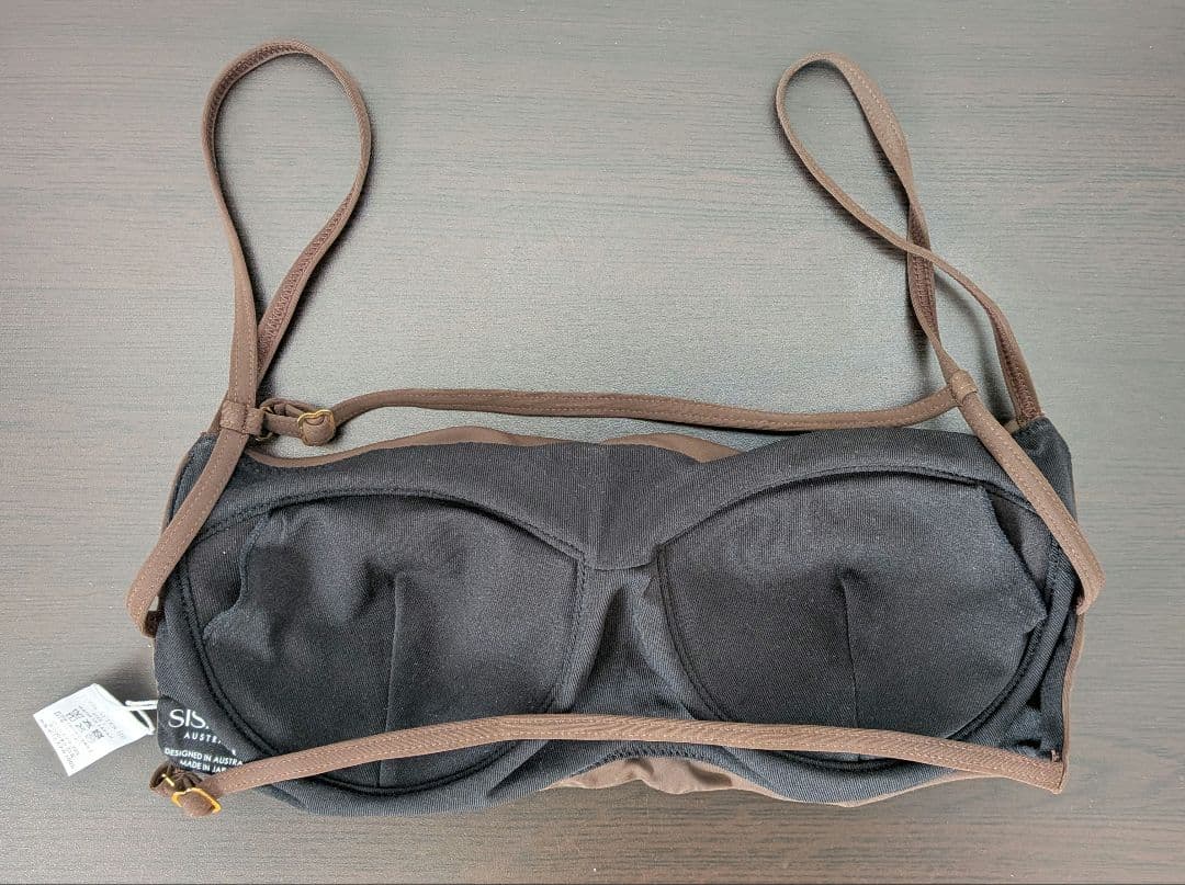 水着・ラッシュガード SISANDI ADJUST BANDEAU morning espresso