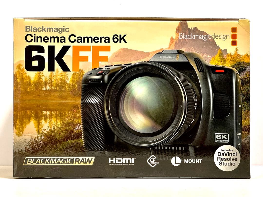 m*o様 （美品）BMCC6K FF（Davinci付属）