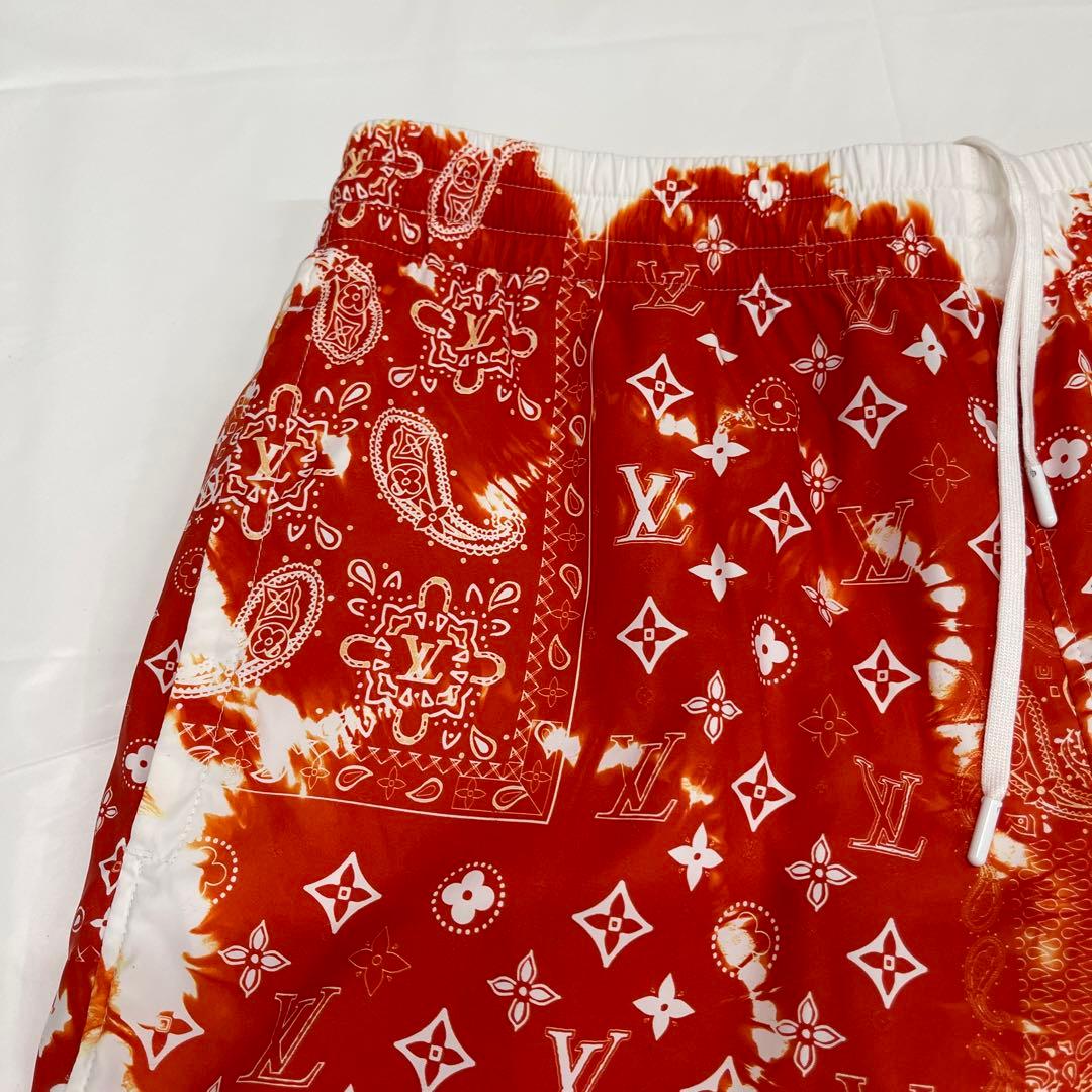 ルイヴィトン 22AW バンダナボードハーフパンツ 水着 L 水陸両用