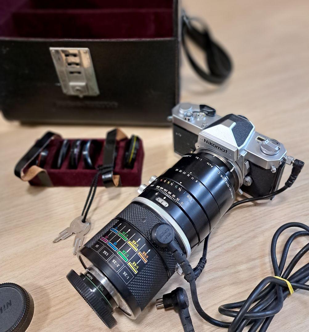 NikomatFTN一眼レフ+Nikonメディカルニッコール200mmF5.6